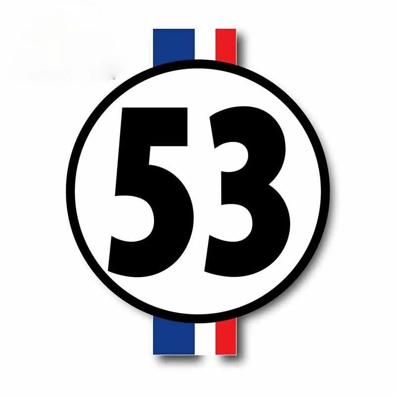 Car Accessories Nz - Autostickers Herbie The Love Bug 53