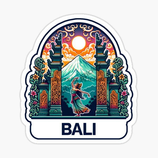 Car Accessories Bali - BALI INDONESIA Strand Surfen Autosticker Auto-accessoires