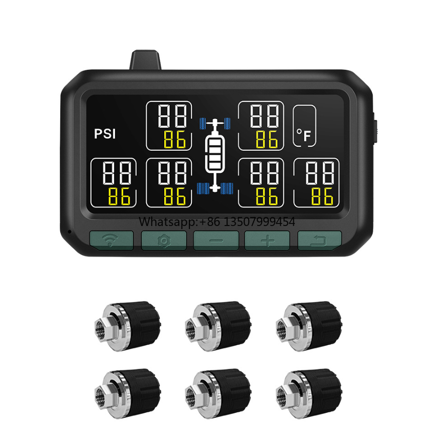 Tire Pressure Monitor - Grensoverschrijdend exclusief slim draadloos bandenspanningscontrolesysteem voor
