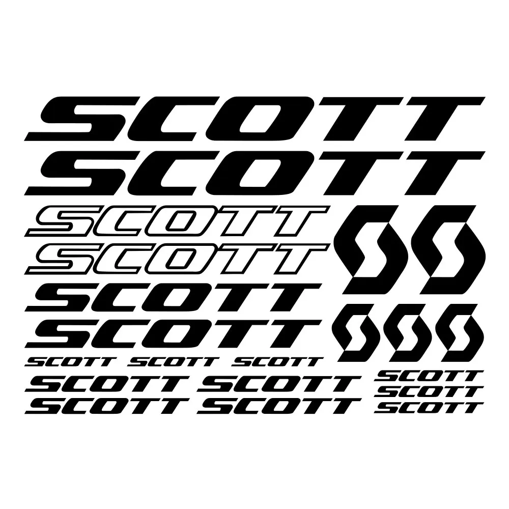 Car Accessories Ebay - Auto Sticker 21 stks voor SCOTT