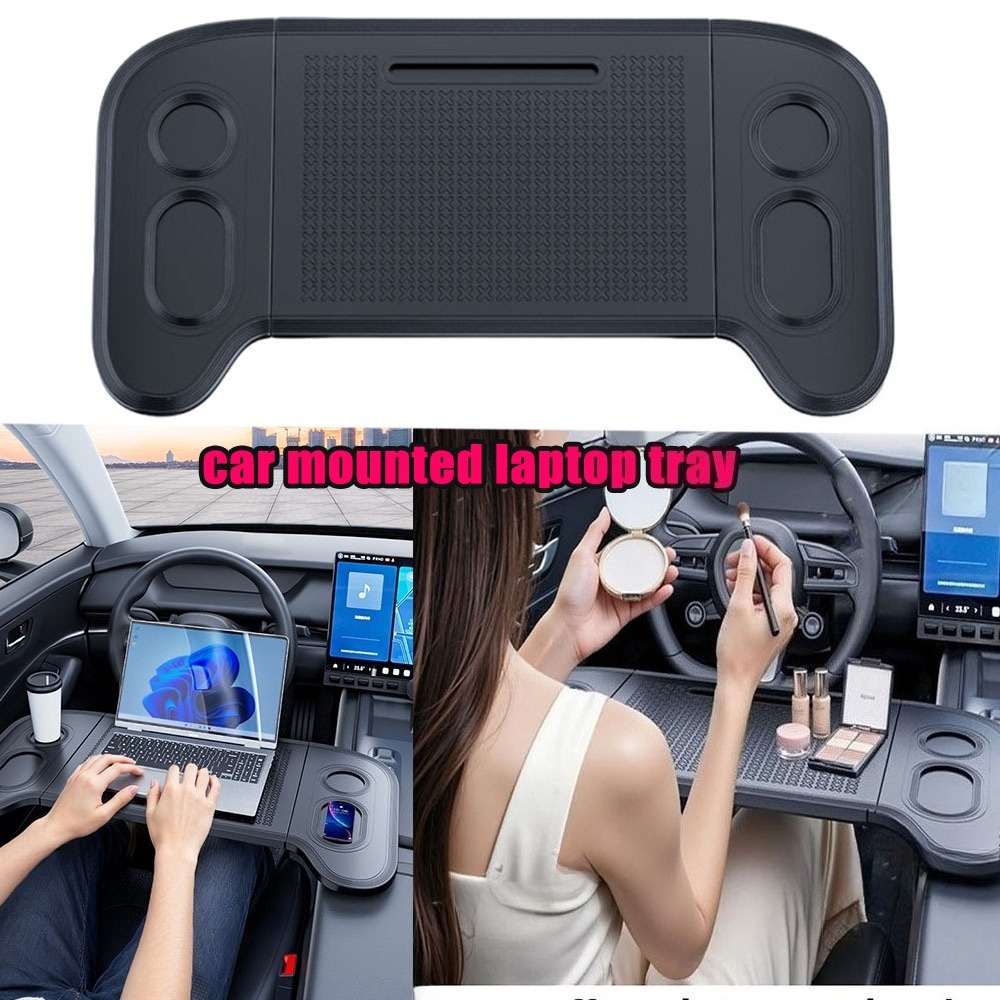 Car Accessories For Camping - Opvouwbaar autolaptopbureau stuurwielblad autoaccessoire voor chauffeur