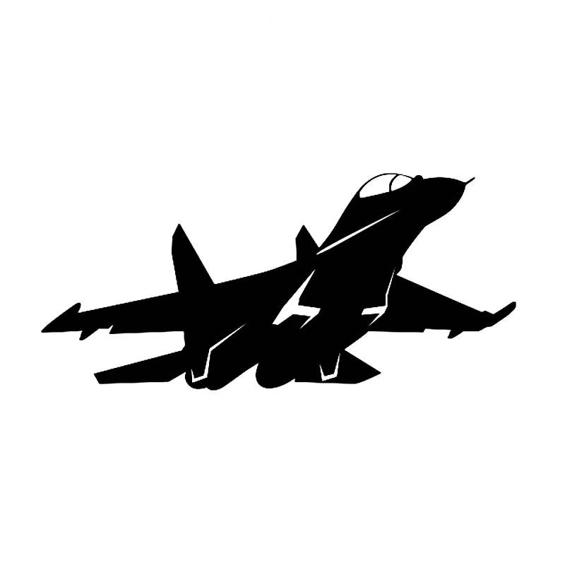 Car Accessories Nz - Auto Stickers Su-27 Vliegtuigen Waterdichte Auto