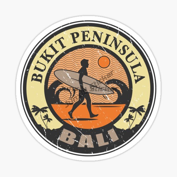 Car Accessories Bali - BALI INDONESIË Strand Surfen Landschap Autosticker