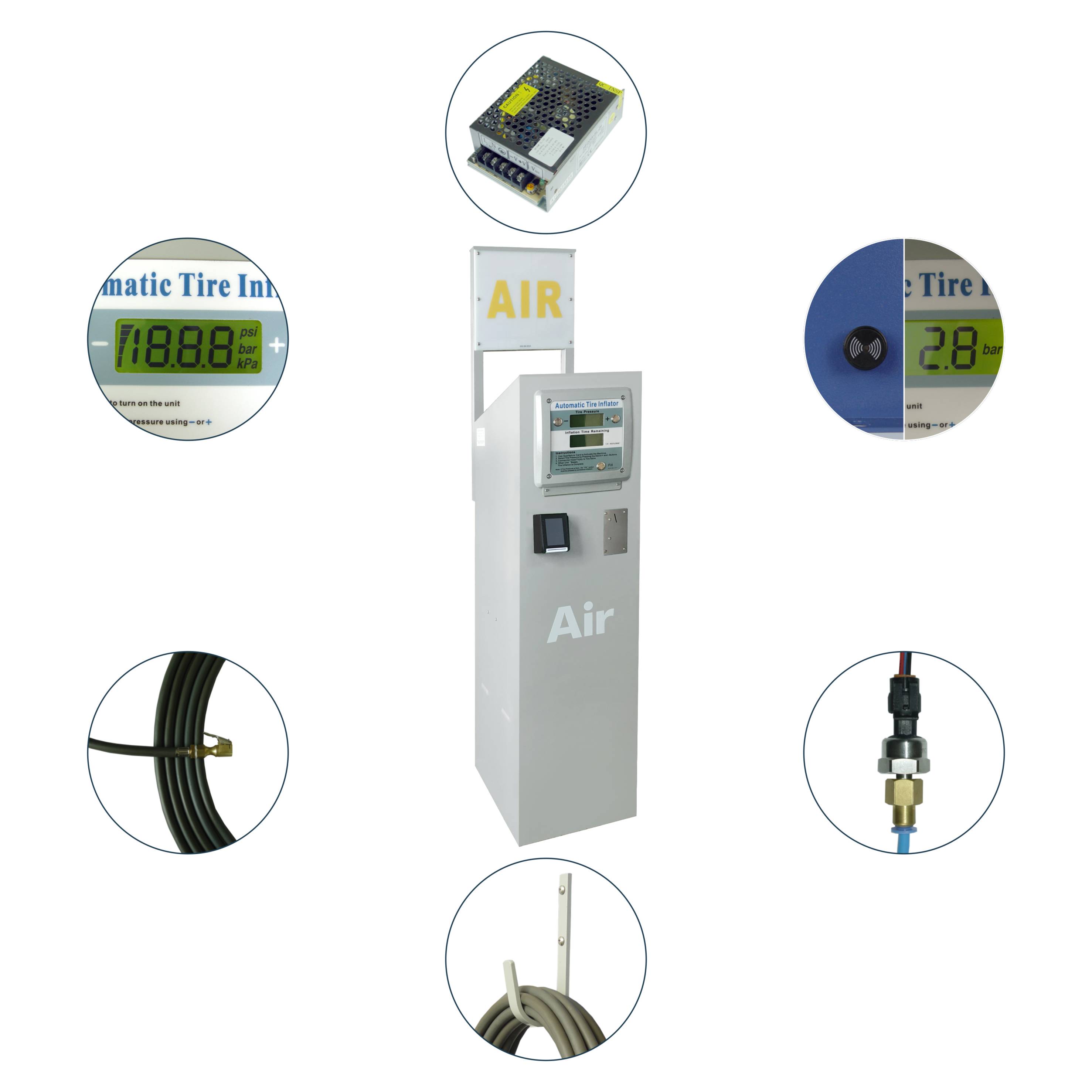IP66 Waterdichte dubbele cilin - Tire Pressure Monitor recensie en prijs