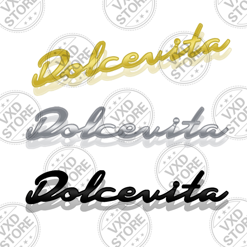 3D Dolcevita Letters Embleem M - Car Accessories Bali recensie en prijs