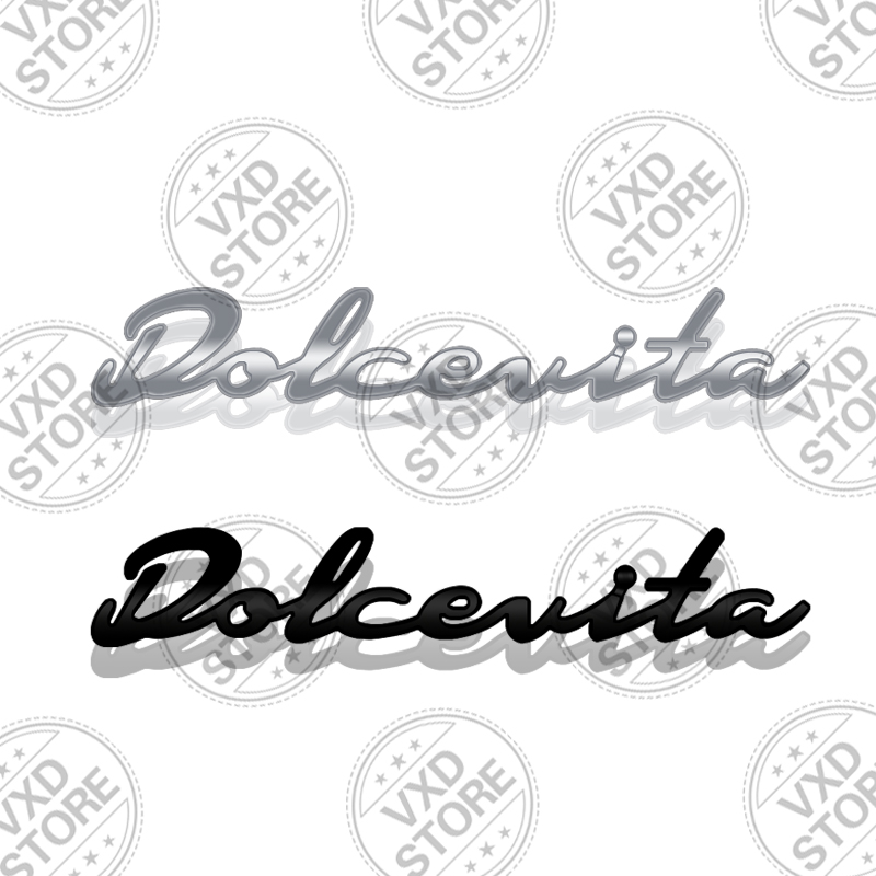 3D Dolcevita Letters Embleem M - Car Accessories Bali recensie en prijs