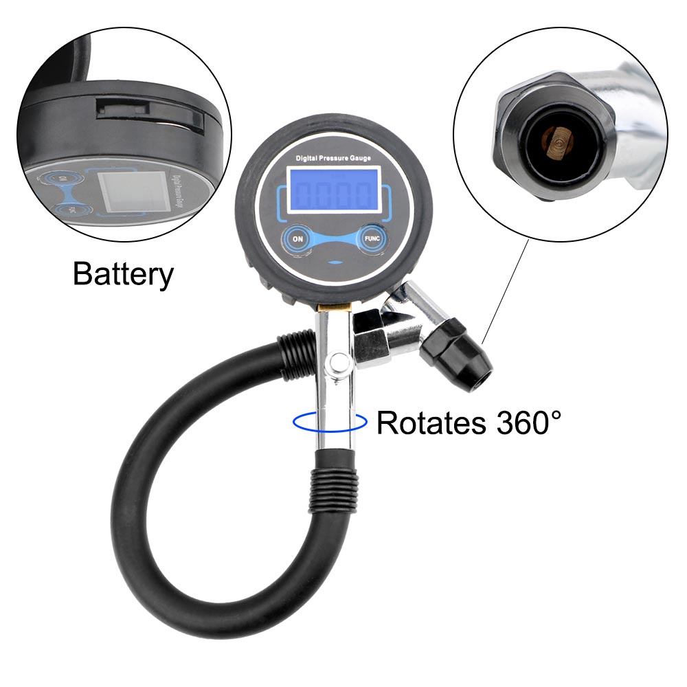 0-200psi Bandenspanningsmeter  - Tire Pressure Monitor recensie en prijs