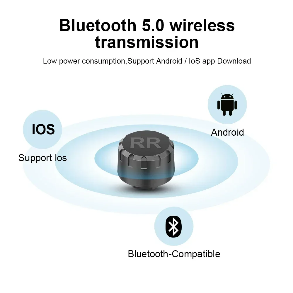 Motorfiets TPMS 2 Sensoren Blu - Tire Pressure Monitor recensie en prijs