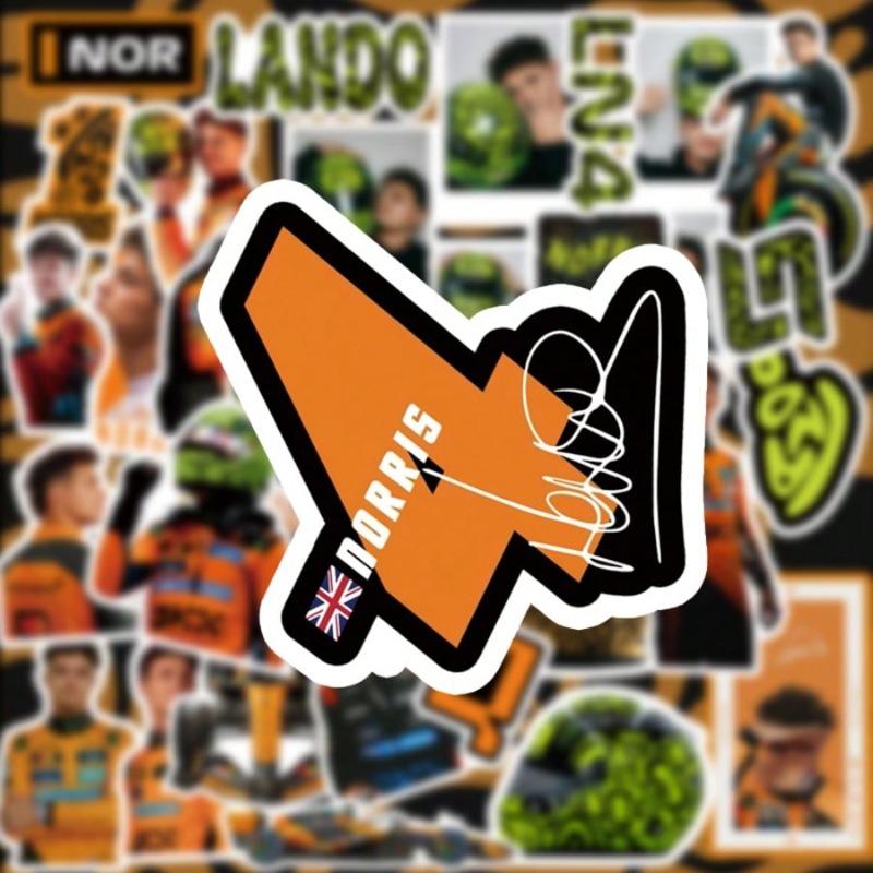 59-delige Lando Norris sticker - Car Accessories Nz recensie en prijs
