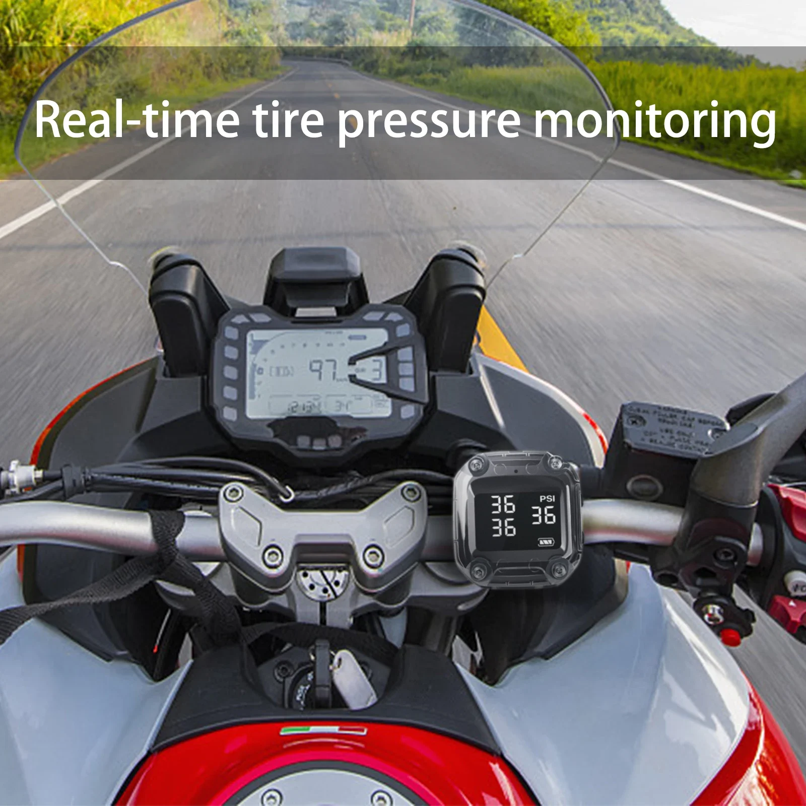 Draadloos bandenspanningscontr - Tire Pressure Monitor recensie en prijs