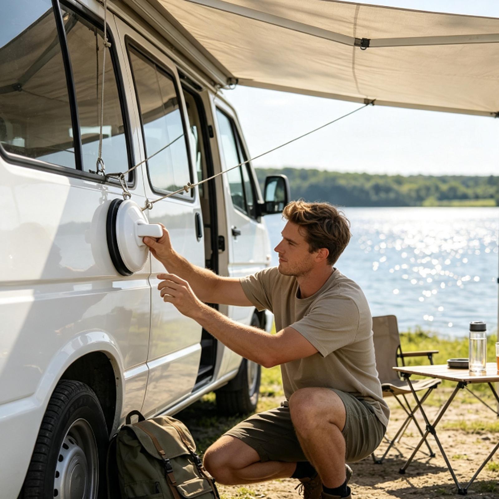 Sterke zuignappen, zware vacuü - Car Accessories For Camping recensie en prijs